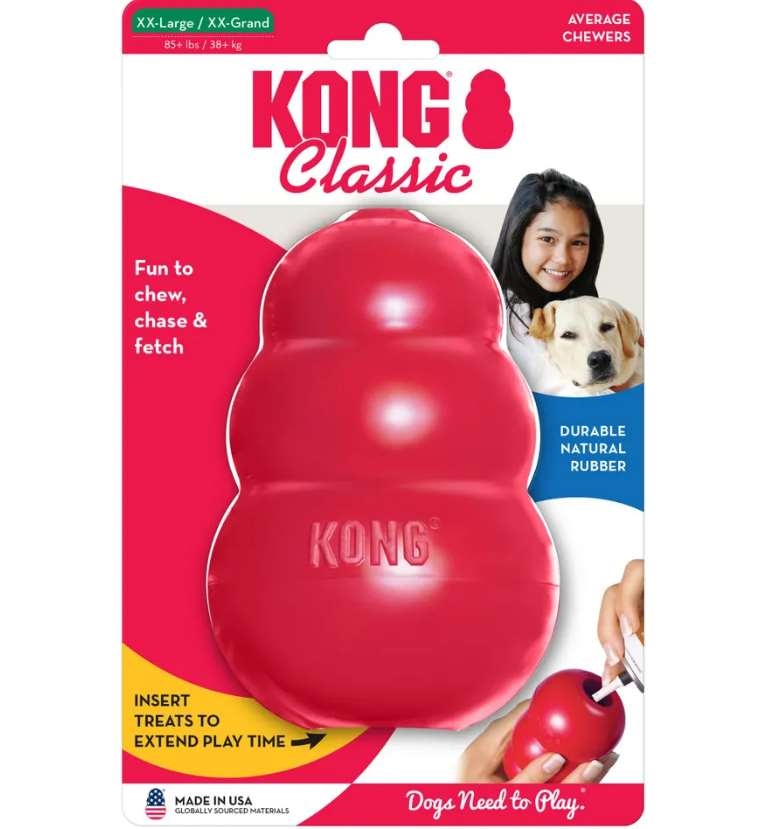 Игрушка для собак KONG Classic XXL, 15х10 см от магазина dog22.ru 