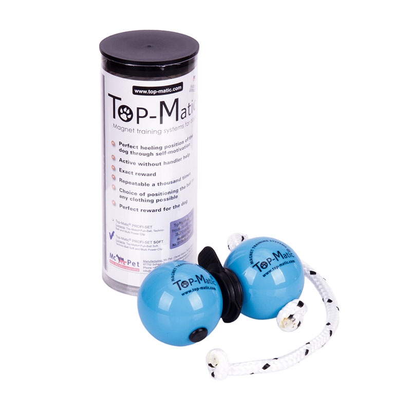 Набор Top-Matic Profi Set из двух магнитных мячей ø6.8 см и магнит-клипсы от магазина dog22.ru 