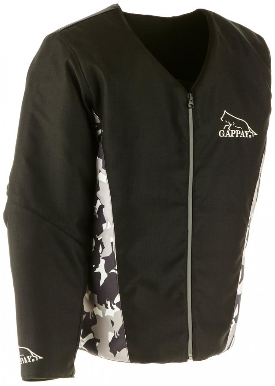 Защитная куртка CHAMPION LIGHT CAMO камуфляжно-черная от магазина dog22.ru 