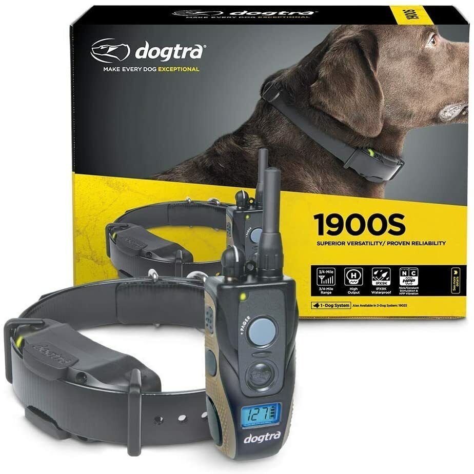 Ошейник дистанционный Dogtra 1900S для дрессировки собак, до 1200 м от магазина dog22.ru 