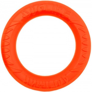 Кольцо 8-мигранное DL большое оранжевое
