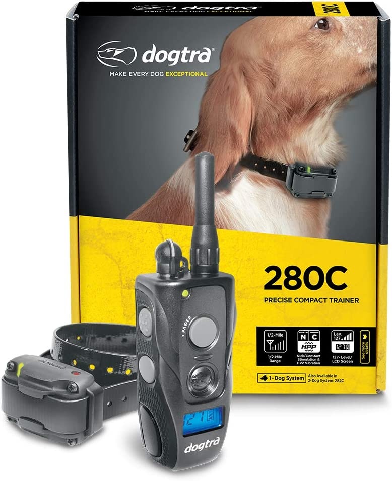 Ошейник дистанционный Dogtra 280C для дрессировки собак, до 800 м от магазина dog22.ru 